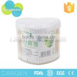 Wholesale oem cosmetic wooden 220 pcs cotton buds