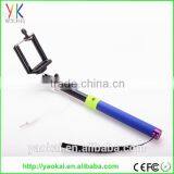 Z07-5 Wholesale Wireless Monopod Selfie Stick With Bluetooth Shutter Button