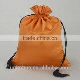 Hair Packaging Wholesale Cardboard Box and Glossy Lamination Satin Handle Paper Bag With Pink Bow thumbnail-4