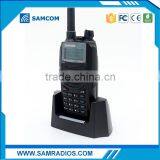Professional Dual Band Transceiver SAMCOM AP400UV FM Two Way Radio Walkie Talkie Transmitter(Black) thumbnail-3