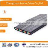 H05VVH6-F H07VVH6-F Flexible Crane Elevator Flat Cable
