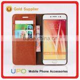 [UPO] for Vivo 2016 Leather Flip Wallet Case Leather Case for Vivo X7 thumbnail-5