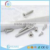 China Supplier 304 Stainless Steel Flat Head Cross Recessed Tapping Screw thumbnail-5