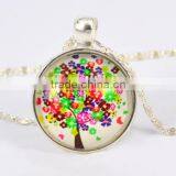 Latest Design Alloy Jewelry Gift Flower Necklace thumbnail-4