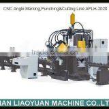 2012 HOT SALE CNC Angle Marking,Punching&Shearing Line With ISO Approved for Angle Steel thumbnail-1