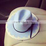 2016 Professional Factory Sale Handmade Straw Hats Boutique Shop New Arrived Women Straw Hat Wholesale thumbnail-3