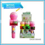 Novel Music Light Microphone Candy Storing Toy