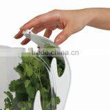 SINOGLASS Trade Assurance Unique Design Easy Access SWING Shape Plastic Herb Keeper thumbnail-2