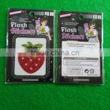 Customized Strawberry Glitter Sticker thumbnail-2