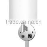 Hot Selling UL CUL ETL Certification Brushed Nickel Power Outlet Hotel Wall Lamp for USA Canada Mexico thumbnail-1