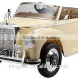 Kids Car Old Classic Mercedes Benz 300S Licensed Ride On