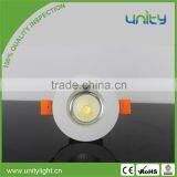 Modern Design CE RoHS Approved Recessed 90mm 8W Aluminum Housing LED Downlight