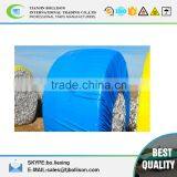 Round Bale Ratch-e-Tarp,Custom Blue Round Tarps Plastic Cover For Cotton