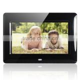 hot selling 7 inch photo frame with picture/video/music display, digital photo frame