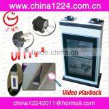 2013 New services cleaning products for new business!! -Automatic wet umbrella wrapping machine with TFT LCD Ad board