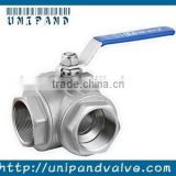 High Quality Stainless Steel 3 Way Ball Valve made in China