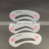 Beauty Makeup Eyebrow Drawing CardEyebrow Stencil Eyebrow Card thumbnail-2