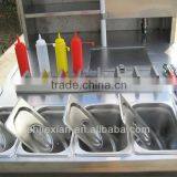 JX-HS120D Popular Mini Hot Dog Trailer Stainless Steel thumbnail-3