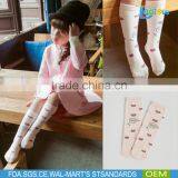 100% Organic Cotton Tight Funny Knee High Socks Kids Christmas Socks thumbnail-5