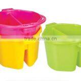 colorful plastic bucket for painting