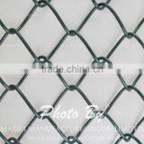 PVC Coated Chain Link Garden Fence