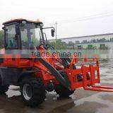 Everun Brand 0.8 Ton Compact Wheel Loader With Parallel Linkage thumbnail-3