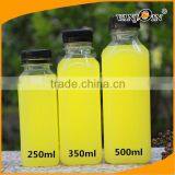 Hot Sale 250ml 350ml 500ml Crystal Clear Plastic Bottles Screw Cap thumbnail-1