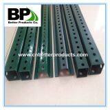 Perforated Steel Square Sign Post for Dog Waste Station thumbnail-2