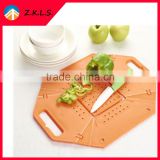 2 In 1 Kitchen Plastic Cutting Board And Fruit Vegetable Basket