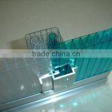 Freesky Polycabonate U-sheet,Plastic Roofing U-Locked Sheet,(16mm,18mm) thumbnail-1