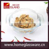 3.5L Transparent Tempered Glass Bowl Set ,glass Crystal Pot thumbnail-3