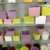 2017 Mini Ceramic Square Pots for Sale thumbnail-6