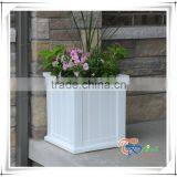 Fiberglass Outdoor Decorative Patio Planter Balcony Flower Pot thumbnail-3