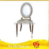 Rose Gold Stainless Steel Metal Chair Dining Chair thumbnail-2