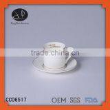 Expresso Cup With Saucer,specia Design Coffee Cup and Saucer With Printing thumbnail-1