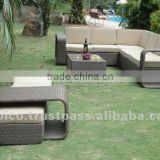 Outdoor corner sofa set