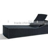 Outdoor Rattan Wicker Chaise Lounge Chair Furniture thumbnail-2