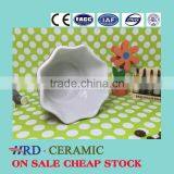 Chinese stock porcelain Bulk ceramic Dinner bowl