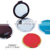 Different Colors Plastic Foldable Logo Printed Pocket Make up Mirror thumbnail-1