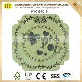 Custom Unfinished Laser Cut Wooden Table Mats thumbnail-1