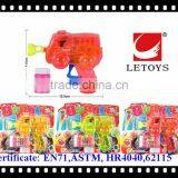 2015 Hot Sale Summer Toys Kids Plastic Bubble Gun With Light thumbnail-1