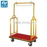 Hotel Lobby Furniture Stainless Steel Bellman Cart /concierge thumbnail-3