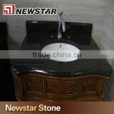 Chinese Granite Absolutely Black Granite Vanity Top thumbnail-1