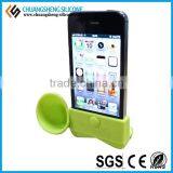 Horn Shaped Cell Phone Loud Speaker, Cell Phone Bass Speaker, 3d Sound Speaker Mobile Phone thumbnail-3