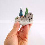 Clay Sculpture Art and Collectibles , Ceramic Artwork Contemporary Art Christmas Village thumbnail-5