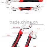 2pcs Adjustable Quick Snap and Grip Wrench Universal Wrench Set thumbnail-2