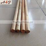 65*2.2 cm Varnished Wood Brush Handle With Flat Cut Both Ends thumbnail-2
