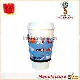 2018 World Cup Fashion Prints Beautiful Color and Design Neoprene Cup Sleeve Perfect Gift Drink Insulator Neoprene Cup Sleeve thumbnail-4