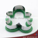 Ginger Bread Men Cookie Cutter With Silicone Rim (HCM-M22) thumbnail-2