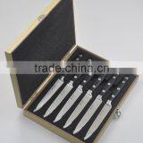 Steak Knife Set In Wooden Box thumbnail-1